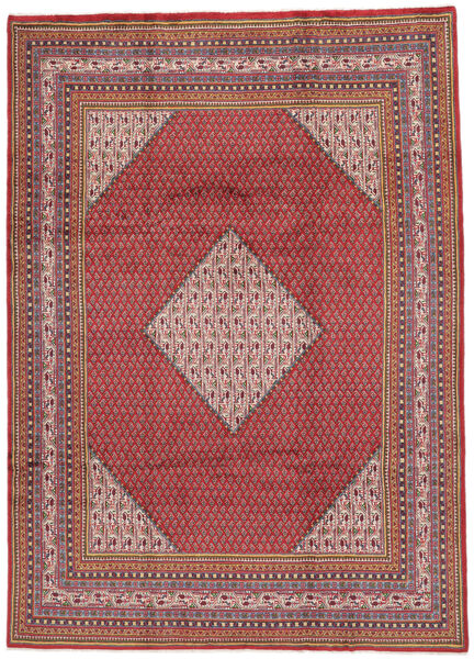 Dywan Orientalny Saruk Mir 225X312 Ciemnoczerwony/Brunatny (Wełna, Persja/Iran)