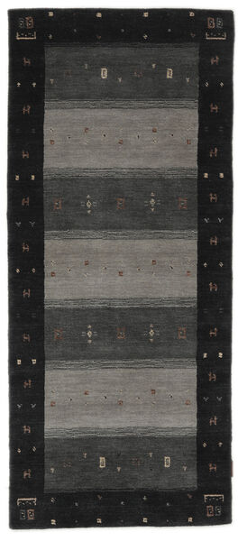  85X198 Pequeño Gabbeh Indo Alfombra Lana, 
