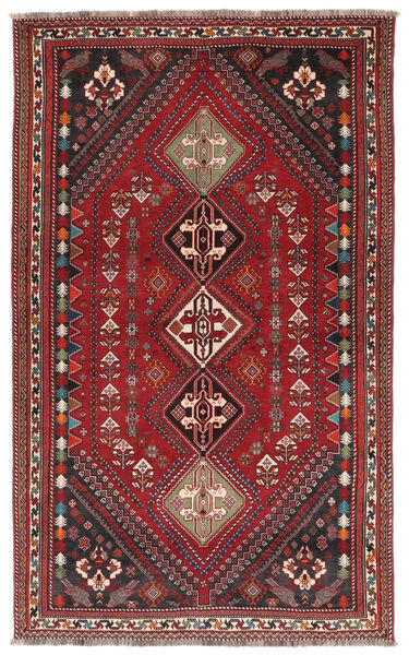Ghashghai Matot Matto 173X285 Tummanpunainen/Musta Villa, Persia/Iran Carpetvista
