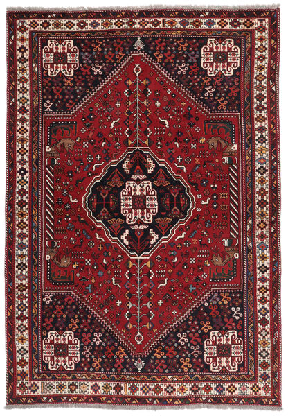  200X286 Shiraz Covor Negru/Dark Red Persia/Iran
 Carpetvista