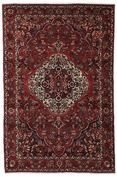 Tapete Oriental Bakhtiari Collectible 214X320 Preto/Vermelho Escuro (Lã, Pérsia/Irão)