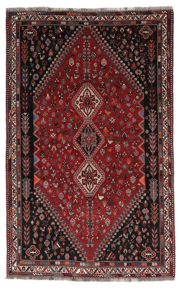  Persisk Ghashghai Teppe 170X268 Svart/Mørk Rød (Ull, Persia/Iran)