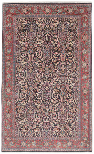 200X329 Alfombra Sarough Oriental Rojo Oscuro/Marrón (Lana, Persia/Irán) Carpetvista