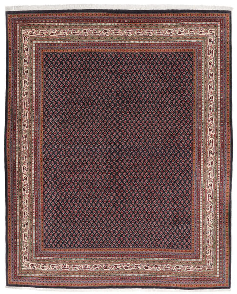 Tappeto Orientale Saruk Mir 215X264 Rosso Scuro/Nero (Lana, Persia/Iran)