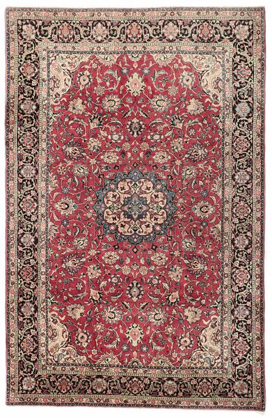 213X328 絨毯 ジョザン オリエンタル 茶色/ダークレッド (ウール, ペルシャ/イラン)
