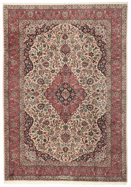203X290 Sarouk Sherkat Farsh Rug Oriental Brown/Dark Red (Wool, Persia/Iran)