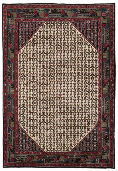 205X295 Koliai Teppich Orientalischer Schwarz/Braun (Wolle, Persien/Iran)