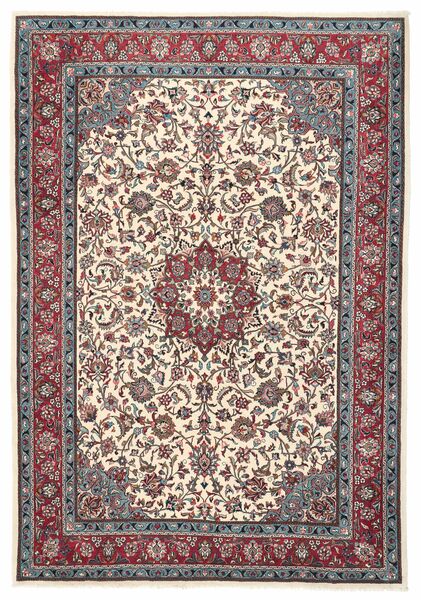218X313 Sarough Teppich Orientalischer Dunkelrot/Braun (Wolle, Persien/Iran)