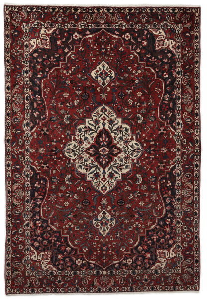  Orientalischer Bachtiar Collectible Teppich 208X306 Schwarz/Braun Wolle, Persien/Iran Carpetvista