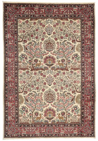 205X301 Sarough Fine Teppich Orientalischer Braun/Beige (Wolle, Persien/Iran)