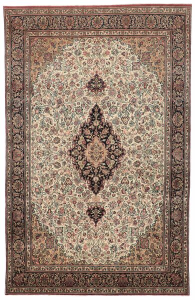  195X305 Qum Kork/Silk Rug Persia/Iran