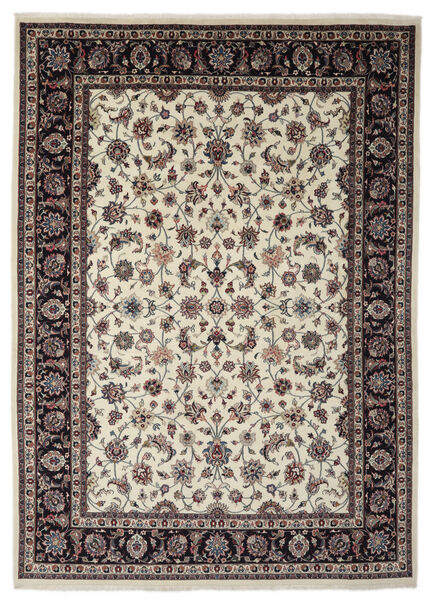  Sarouk Rug 248X343 Persian Wool Black/Brown Large Carpetvista