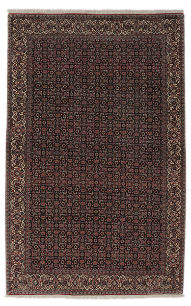 Persischer Bidjar Takab/Bukan Teppich 143X226 Schwarz/Braun (Wolle, Persien/Iran)