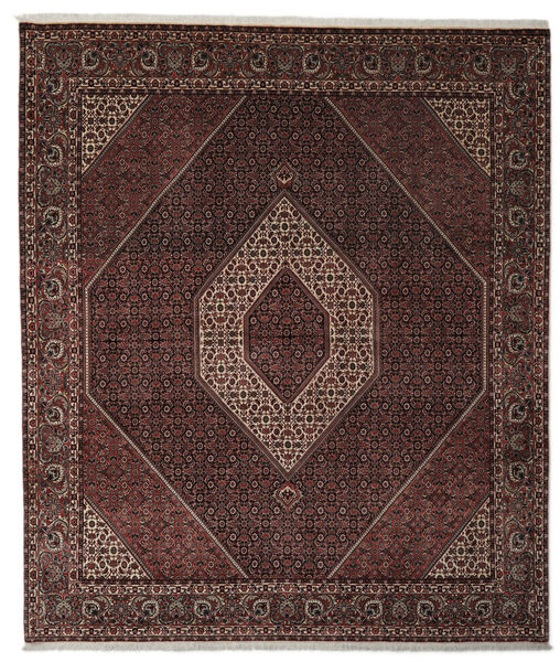 250X296 Bidjar Takab/Bukan Matta Orientalisk Svart/Brun Stor (Ull, Persien/Iran) Carpetvista