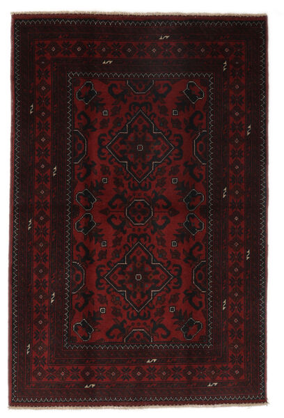 103X151 Tapis Afghan Khal Mohammadi D'orient Noir (Laine, Afghanistan) Carpetvista