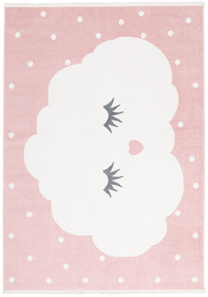  140X200 Washable Kids Rug Small Sweet Dreams - Pink