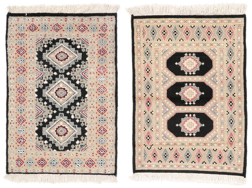 62X87 絨毯 パキスタン ブハラ 2Ply オリエンタル ベージュ/茶色 (ウール, パキスタン) Carpetvista