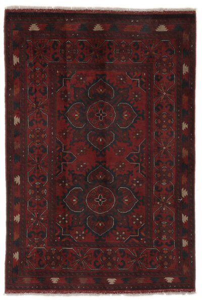 102X151 絨毯 アフガン Khal Mohammadi オリエンタル ブラック (ウール, アフガニスタン) Carpetvista