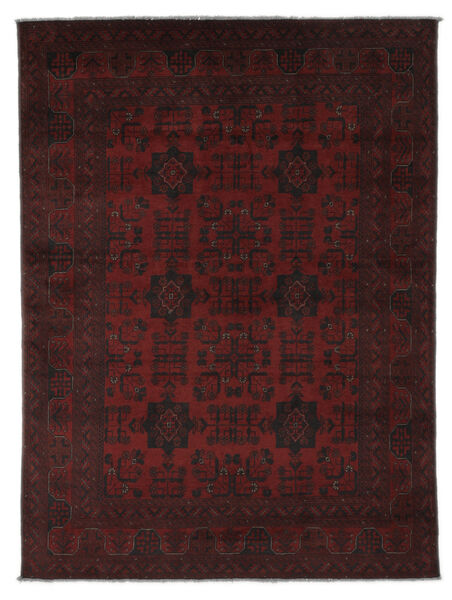  Oriental Afghan Khal Mohammadi Rug 151X205 Black Wool, Afghanistan Carpetvista