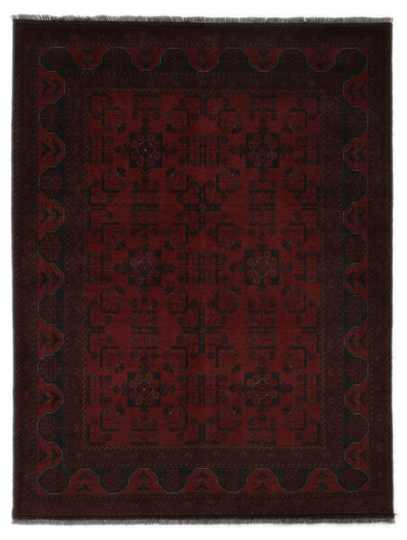 154X201 Χαλι Ανατολής Afghan Khal Mohammadi Μαύρα (Μαλλί, Αφγανικά) Carpetvista