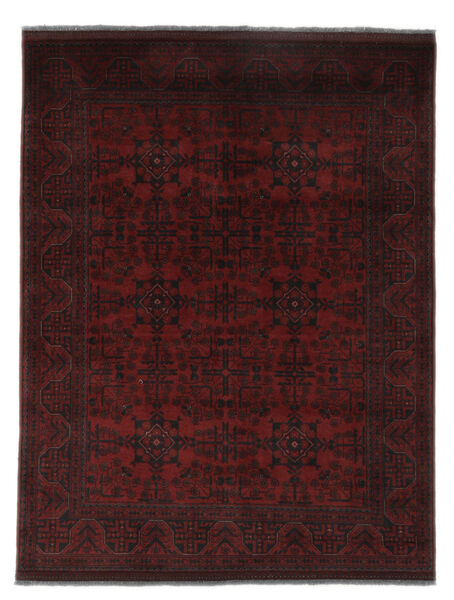 絨毯 オリエンタル アフガン Khal Mohammadi 150X195 ブラック (ウール, アフガニスタン)