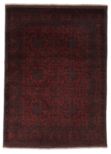  Oriental Afghan Khal Mohammadi Rug 150X202 Black Wool, Afghanistan Carpetvista