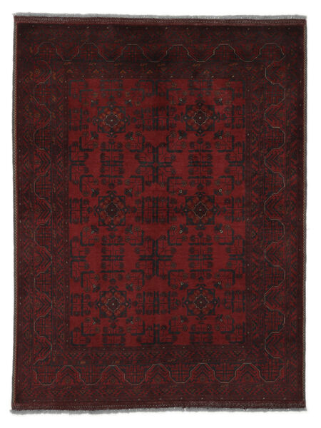 Tapis D'orient Afghan Khal Mohammadi 152X198 Noir (Laine, Afghanistan)