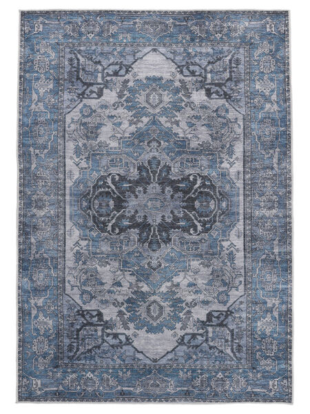  Washable 160X230 Shamira Oriental Blue Rug