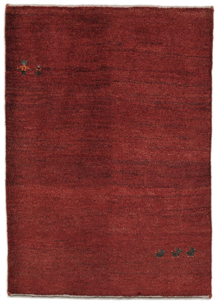Tapete Persa Gabbeh Persa 83X118 Vermelho Escuro/Preto (Lã, Pérsia/Irão)