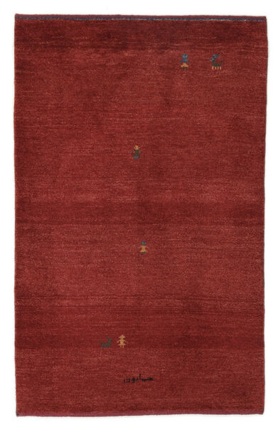 Gabbeh Persia Rug 100X153 Dark Red Wool, Persia/Iran Carpetvista