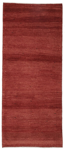 Gabbeh Persisch Teppich 82X196 Läufer Dunkelrot Wolle, Persien/Iran Carpetvista