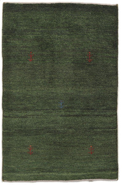 絨毯 ペルシャ ギャッベ ペルシャ 78X119 ブラック/ダークグリーン (ウール, ペルシャ/イラン)