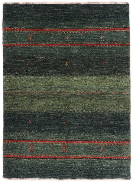  Persischer Loribaft Fine Persisch Teppich 87X120 Schwarz/Dunkelgrün (Wolle, Persien/Iran)