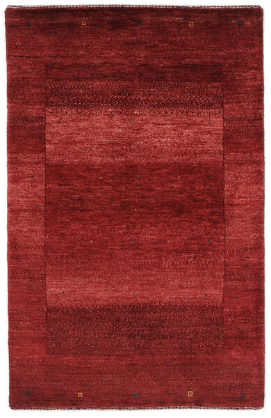78X123 Loribaft Fine Persisch Teppich Moderner Dunkelrot/Schwarz (Wolle, Persien/Iran) Carpetvista