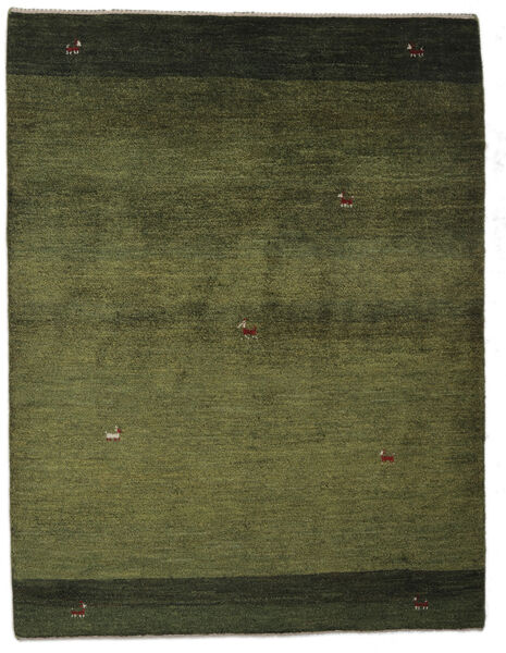 絨毯 ペルシャ ギャッベ ペルシャ 151X195 ブラック/ダークイエロー (ウール, ペルシャ/イラン)