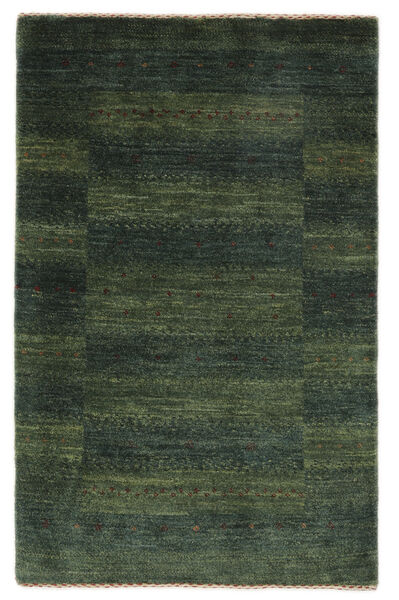  Persischer Loribaft Fine Persisch Teppich 80X122 Schwarz/Dunkelgrün (Wolle, Persien/Iran)
