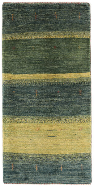  Persischer Loribaft Fine Persisch Teppich 68X136 Schwarz/Dunkelgelb (Wolle, Persien/Iran)