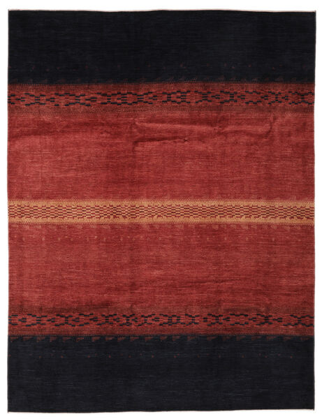 260X340 Loribaft Fine Persia Rug Modern Dark Red/Black Large (Wool, Persia/Iran) Carpetvista