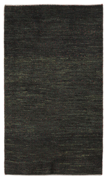 絨毯 ペルシャ ギャッベ ペルシャ 77X130 ブラック (ウール, ペルシャ/イラン)
