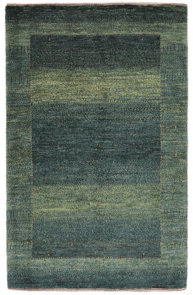  Persischer Loribaft Fine Persisch Teppich 83X131 Schwarz/Grün (Wolle, Persien/Iran)