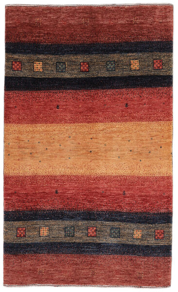  81X134 Striped Small Loribaft Fine Persia Rug Wool, Carpetvista