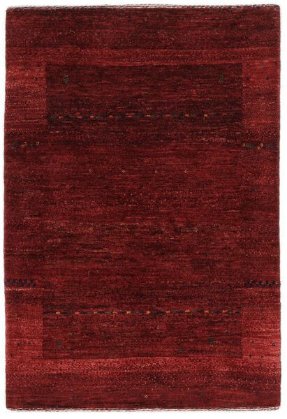 Persischer Loribaft Fine Persisch Teppich 80X120 Schwarz/Dunkelrot (Wolle, Persien/Iran)