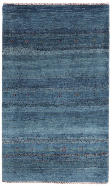 82X138 Loribaft Fine Persia Rug Modern Dark Blue/Black (Wool, Persia/Iran) Carpetvista