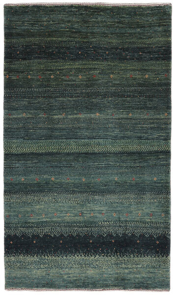  Persischer Loribaft Fine Persisch Teppich 80X135 Schwarz/Dunkelgrün (Wolle, Persien/Iran)