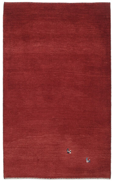 絨毯 ペルシャ ギャッベ ペルシャ 102X163 ダークレッド (ウール, ペルシャ/イラン)