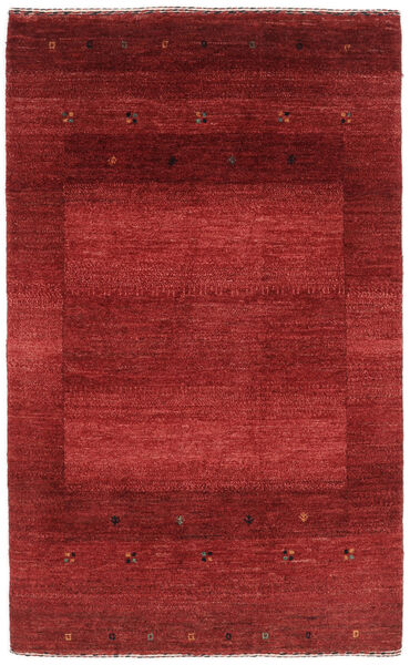 Loribaft Fine Persisch Teppich 80X131 Dunkelrot/Schwarz Wolle, Persien/Iran Carpetvista