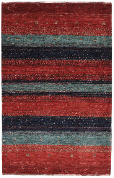  Persischer Loribaft Fine Persisch Teppich 80X125 Dunkelrot/Schwarz (Wolle, Persien/Iran)