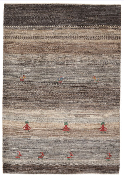  101X144 Klein Gabbeh Persisch Teppich Wolle, Carpetvista