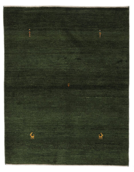 151X193 Gabbeh Perzisch Vloerkleed Modern Zwart (Wol, Perzië/Iran) Carpetvista
