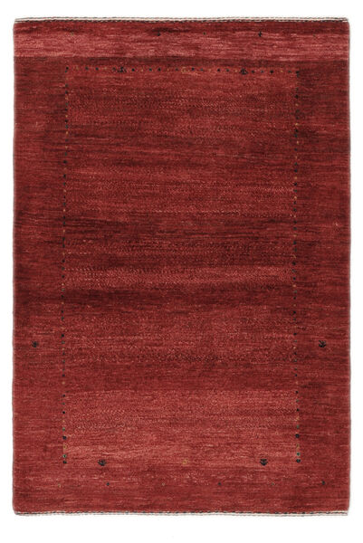 Tapete Loribaft Fine Persa 80X118 Vermelho Escuro/Preto (Lã, Pérsia/Irão)